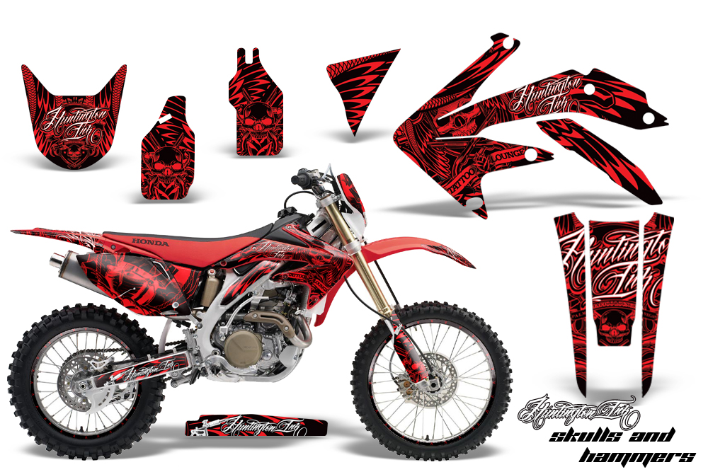 Honda CRF450X 05-08 Graphics Kit HISH R NPs